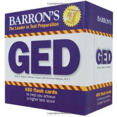 ACCESS EBOOK 🧡 Barron's GED Flash Cards: 450 Cards to Help You Earn a Ged by  Kelly