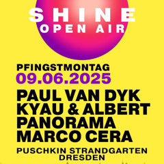 Marco Cera at Shine Open Air, Puschkin Strandgarten Dresden (09.06.25)