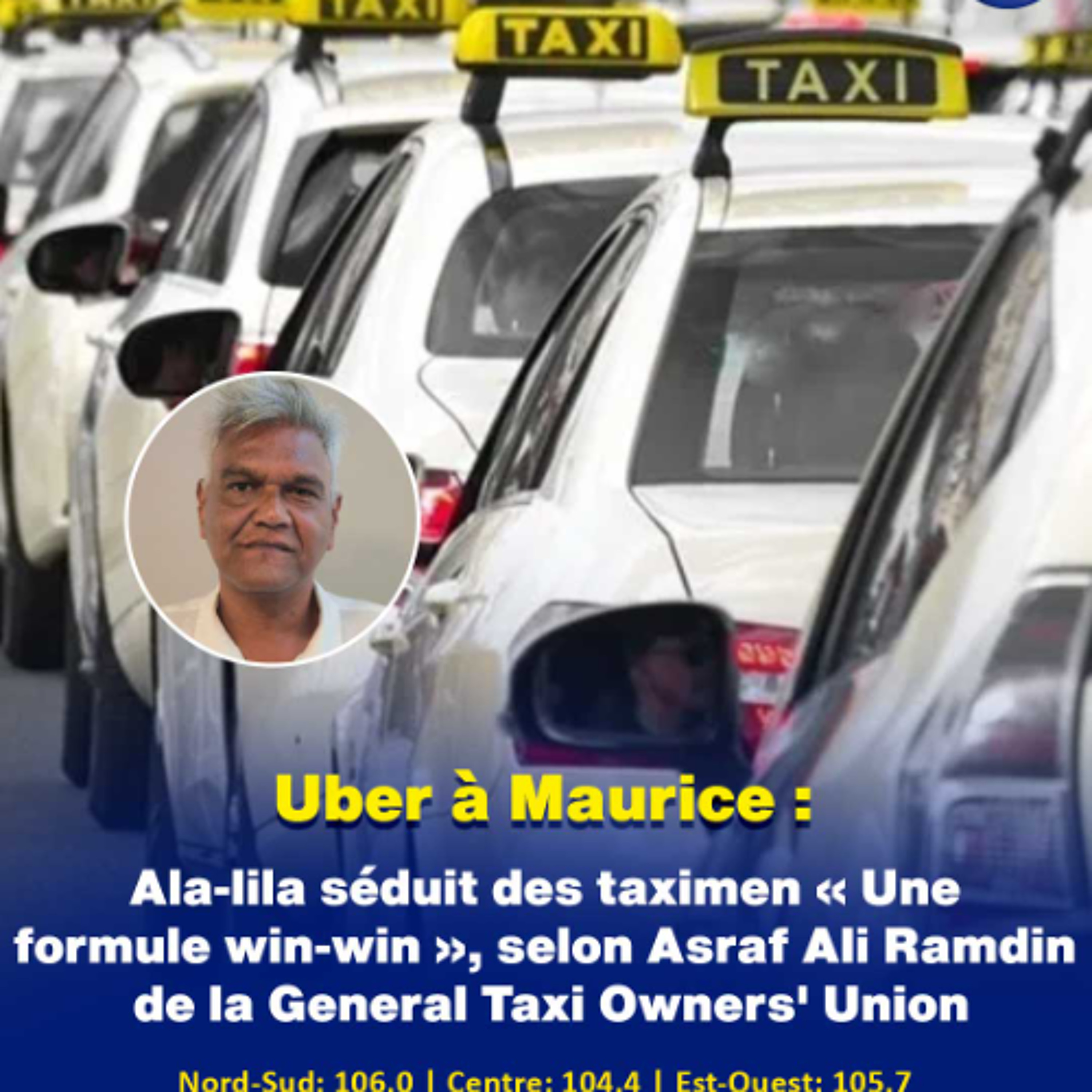 Uber à Maurice : Ala-lila séduit des taximen… « Une formule win-win », selon Asraf Ali Ramdin de la General Taxi Owners' Union
