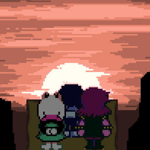 Field of Pink and Gold