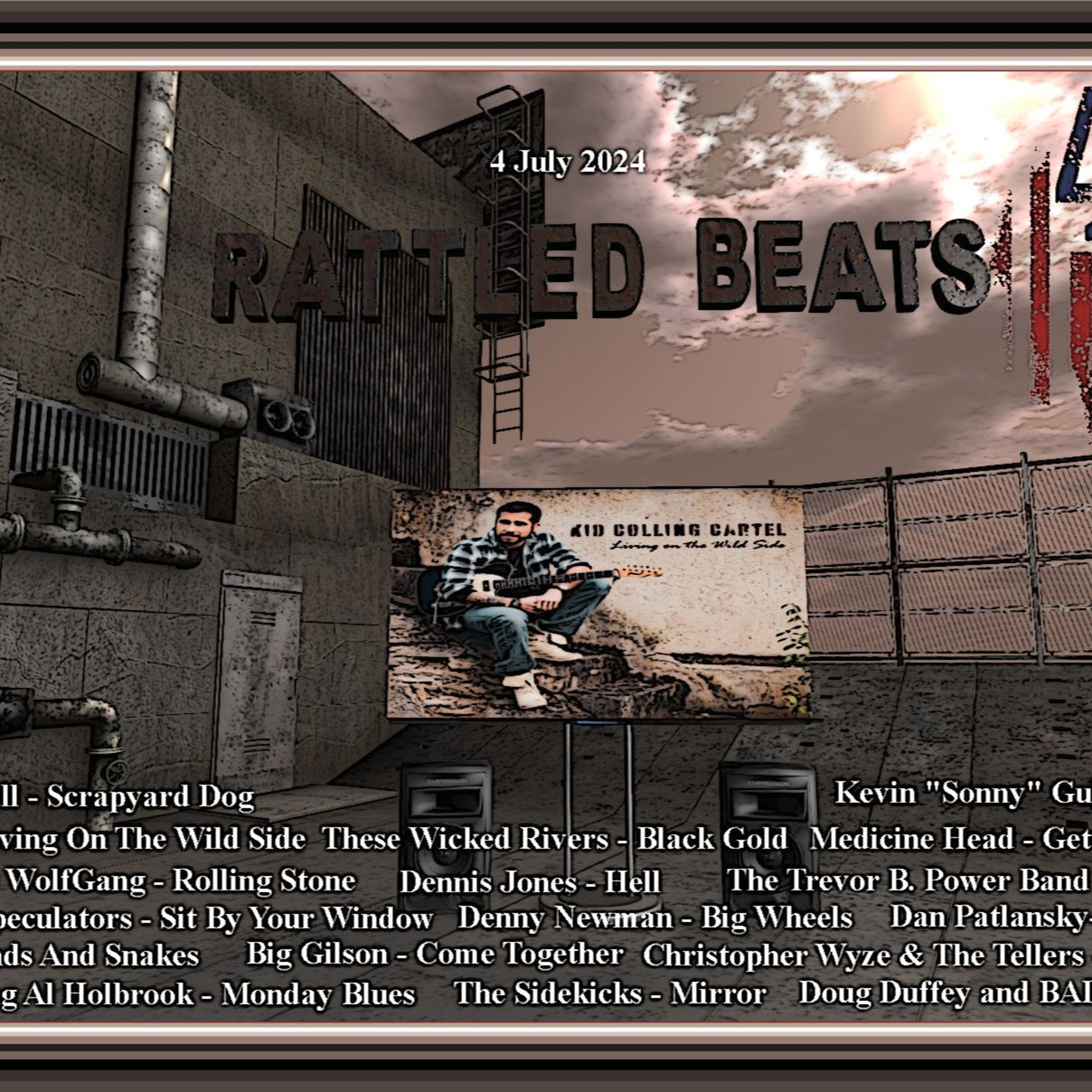 Rattled Beats 07-04-24 episode artwork