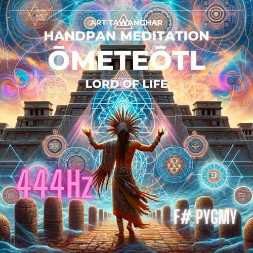 Ōmeteōtl Lord of Life | Tibetan Moon Bowls & Handpan Meditation | 444Hz Solfeggio for Inner Peace