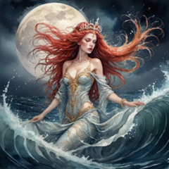 The white hair of the ocean