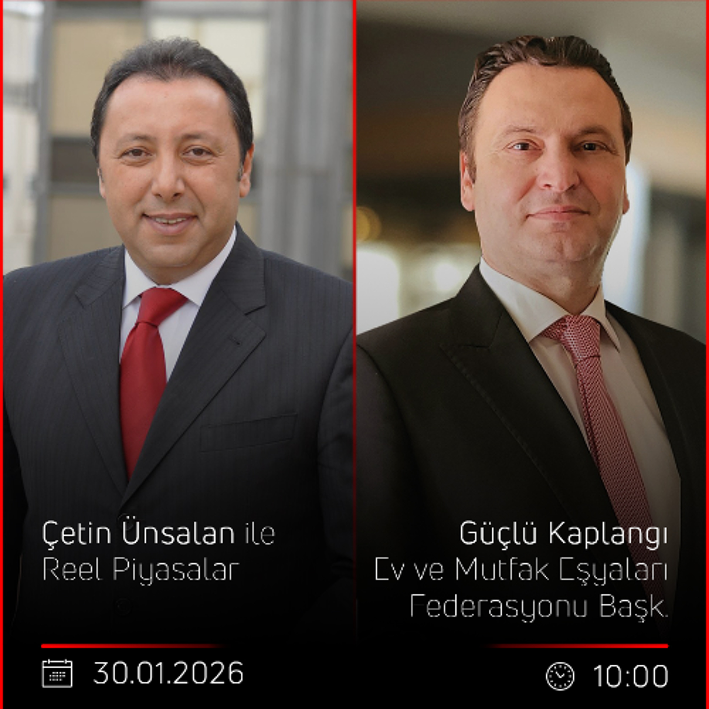 Güçlü Kaplangı - Çetin Ünsalan ile Reel Piyasalar