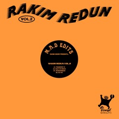 Rakim Redun Vol.2 (M.A.D EDITS 007) - Vinyl Only