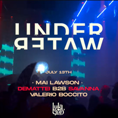 Savanna b2b Demattei | Underwater, Lula Club Madrid | Progressive House & Techno 2025