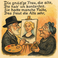 FÜR EINEN PORTRAITMALER - Ein vertontes Gedicht von Wilhelm Busch