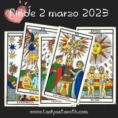 ⭐El Metodo Lady – Tarot Finde 2 Marzo 2023 ⭐