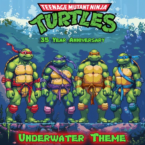 TMNT - UnderWater (NES) 35th Anniversary