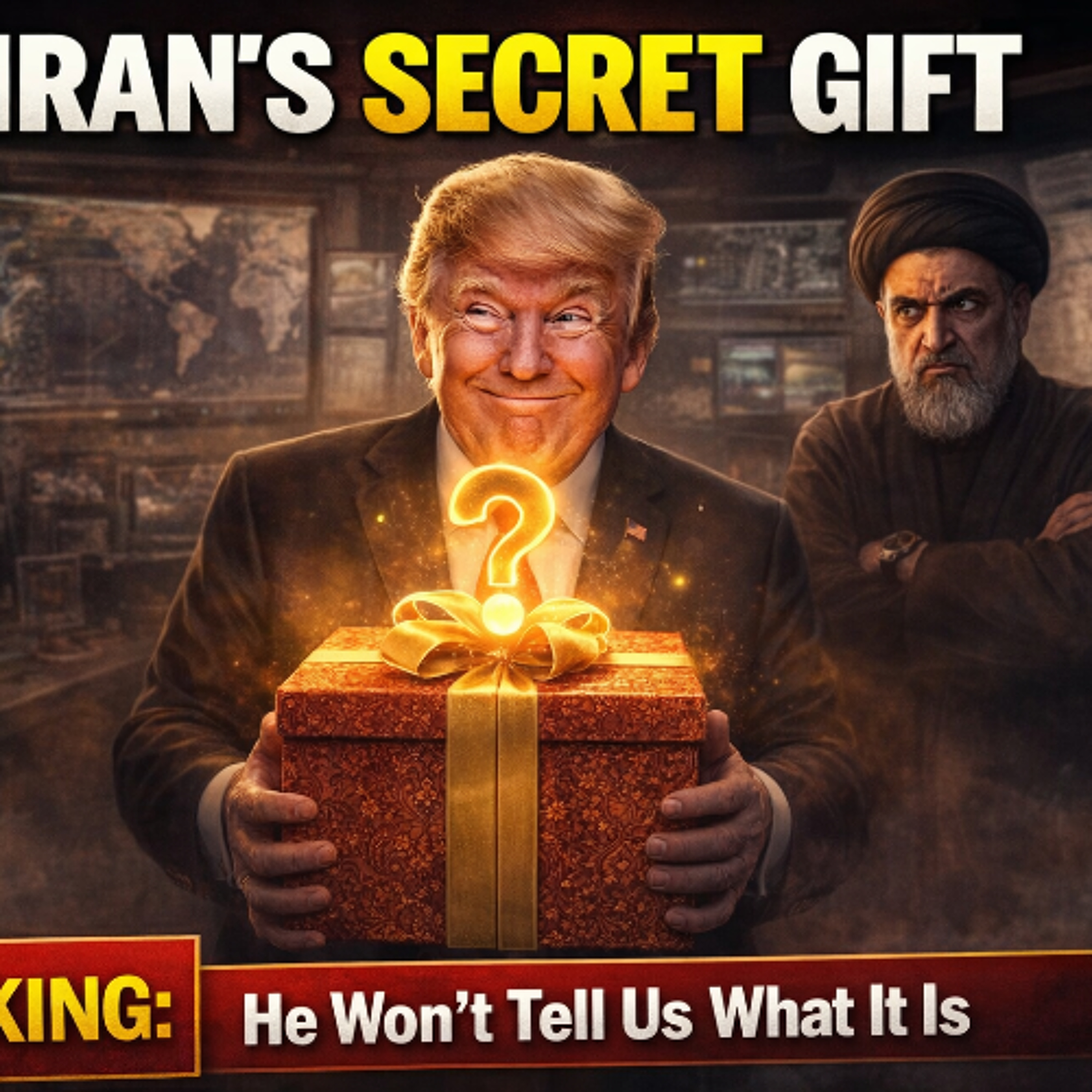 Iran Sent Trump a Secret Gift and He Won't Tell Us What It Is
