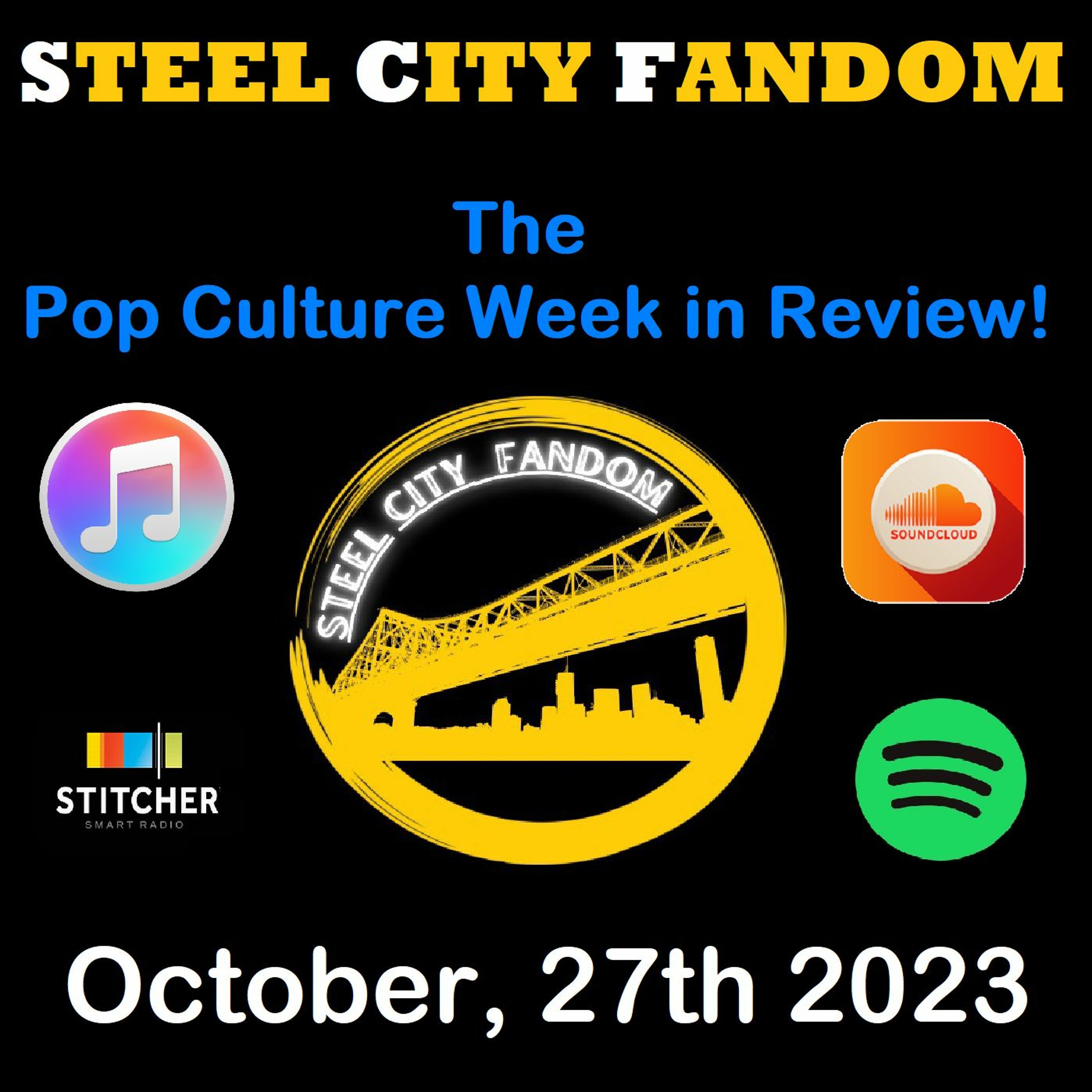 The Pop Culture Week in Review - October 27th, 2023 episode artwork
