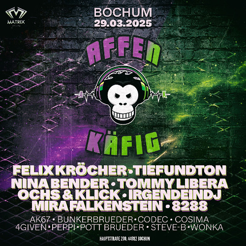 COSIMA (DE) // Affenkäfig at Matrix Bochum
