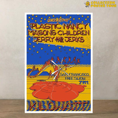 Plastic Nancy & Mason’s Children & Jerry And The Jerks Live In San Francisco August 4 2025 Show Poster
