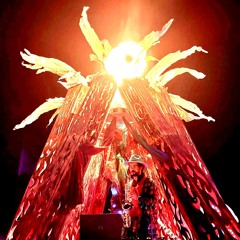 Rafa Digraz - Burning Man 2024 - Burnie the Bonfire & Naga and the Captainess - Live Saxophone