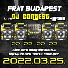 FRAT DJ CONTEST - BOMBASZ B2B TOMASZ
