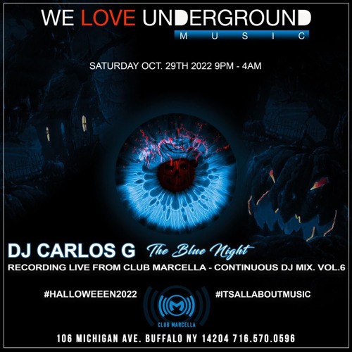 DJ CARLOS G - The Blue Night  - PREVIEW