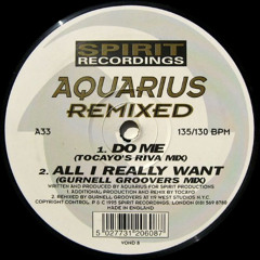 Aquarius - All I Really Want (Gurnell Groovers Mix) [1995]