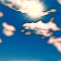 Blue Sky & Sun