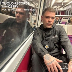 Tijolo Records with CESRV - 08 Novembre 2024