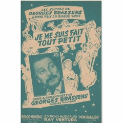 Je Me Suis Fait Tout Petit (Georges Brassens)with Baking Jazz Power