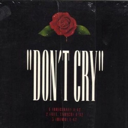 Don't cry...