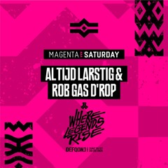 Altijd Larstig & Rob Gas drop | MAGENTA | Saturday | Defqon.1 2025