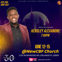 Beje mwen se yon wa damou Louange | Kensley Alexandre | NewCBF 30 days 6 - 12 - 2023