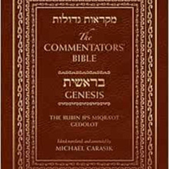 VIEW KINDLE 🗃️ The Commentators' Bible: Genesis: The Rubin JPS Miqra'ot Gedolot by M