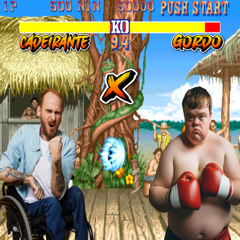 um obeso vs um cadeirante