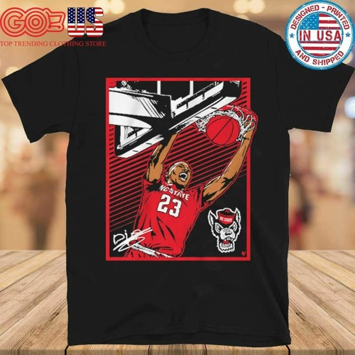 Signature north Carolina state basketball mo diarra slam shirt