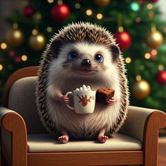 Mr Giggles loves Christmas Brownies
