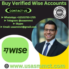 Buy 100% USA, UK, CA Any Country Verified Wise Account