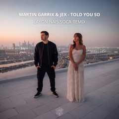 Special Valentine Gift! Martin Garrix & Jex - Told You So (Layon Nais Soca Remix)