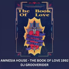 Amnesia House 1992 Book Of Love Dj Grooverider