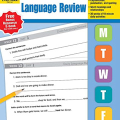 Read PDF 💜 Evan Moor Daily Language Review, Grade 3 by  Evan-Moor Educational Publis