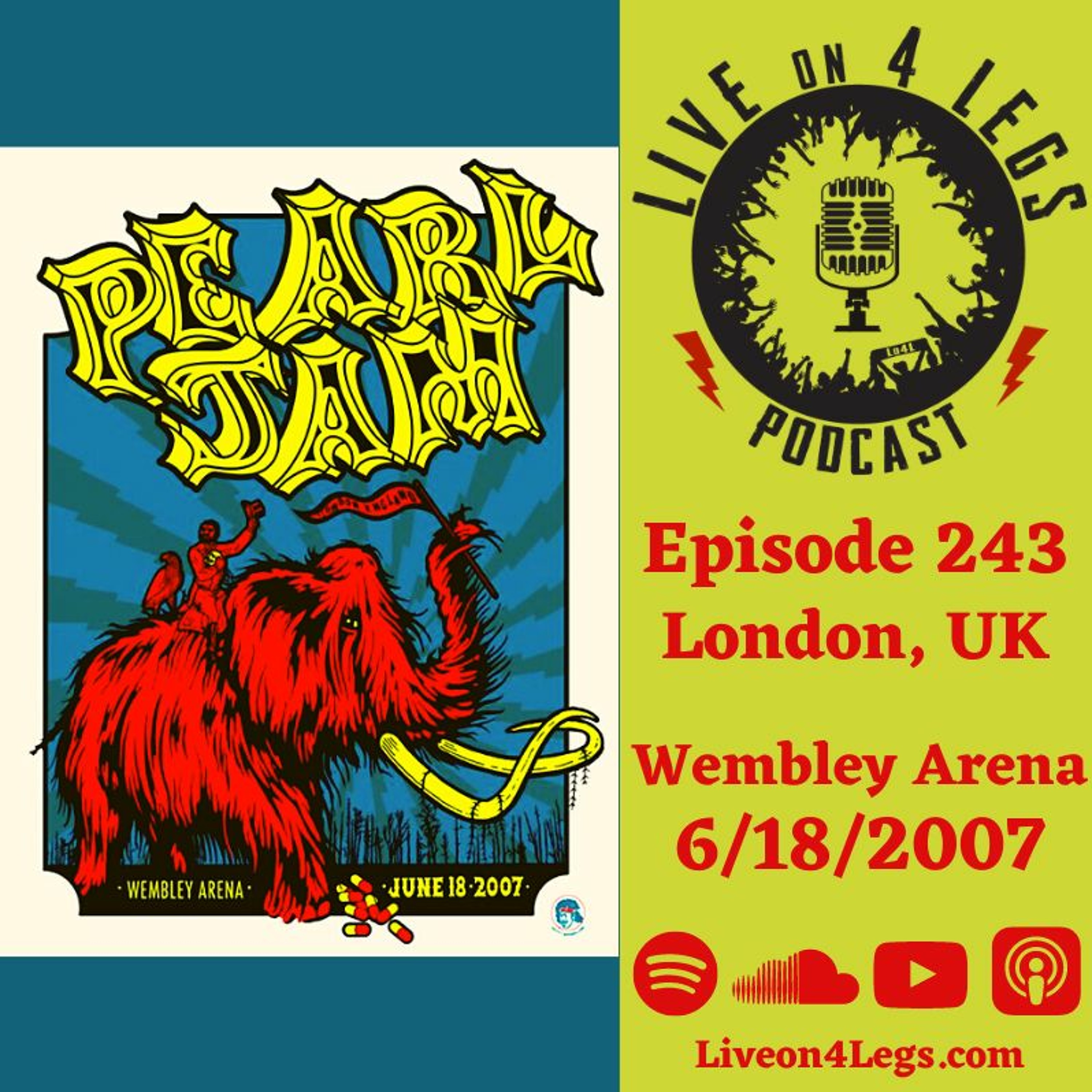 Live On 4 Legs: Pearl Jam Podcast