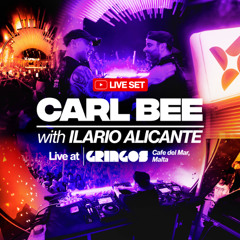 CARL BEE Live at GRINGOS, Cafe Del Mar, Malta with Ilario Alicante