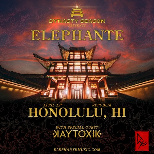 KAYTOXIK direct support set for Elephante (future bass, hardwave, trap)