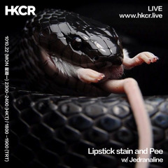 Lipstick stain and Pee w/ Jedranaline - 10/10/2022