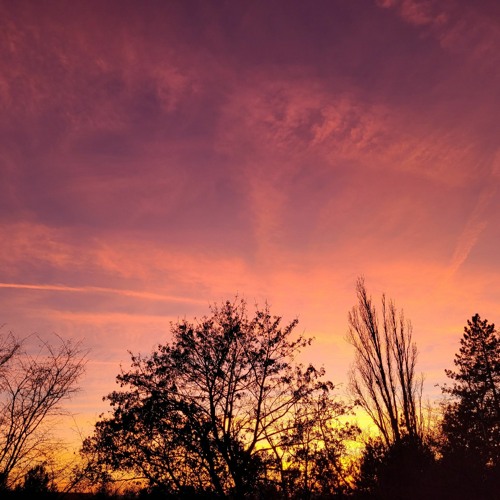 Abendstimmung im Dezember - Evening atmosphere in December