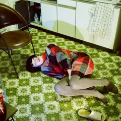 Lying on the floor like the monster i am