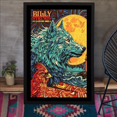 Billy Strings 5-24-2024 Allstate Arena Rosemont IL Poster