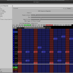 Linux drum sequencer with Reaper
