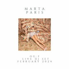 MARTA PARIS - Live DJ set February 2024