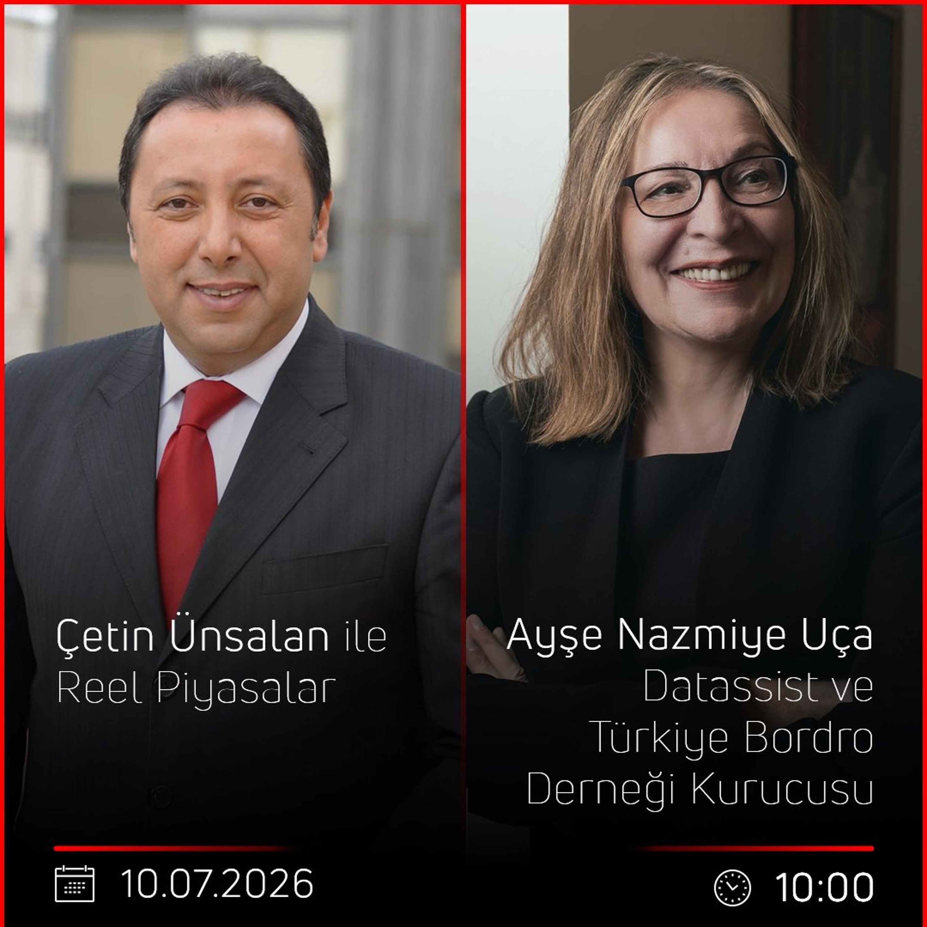 Ayşe Nazmiye Uça - Çetin Ünsalan ile Reel Piyasalar episode artwork