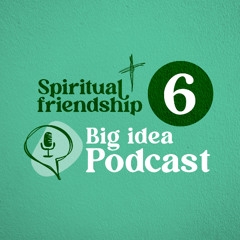 Episode 006: The Big Idea Podcast - Spiritual Friendship Series