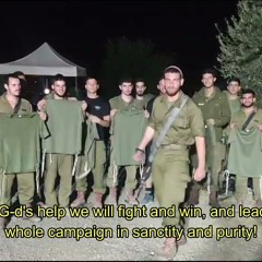 ארגון בעזרת השם מחלק ציציות כדי להעניק לחיילינו הגנה נוספת