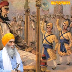 Chote Sahibzadeya Di Katha 30 Dec Eve - Bhai Paramjit Singh Ji Khalsa Ji Anandpur Sahib Wale
