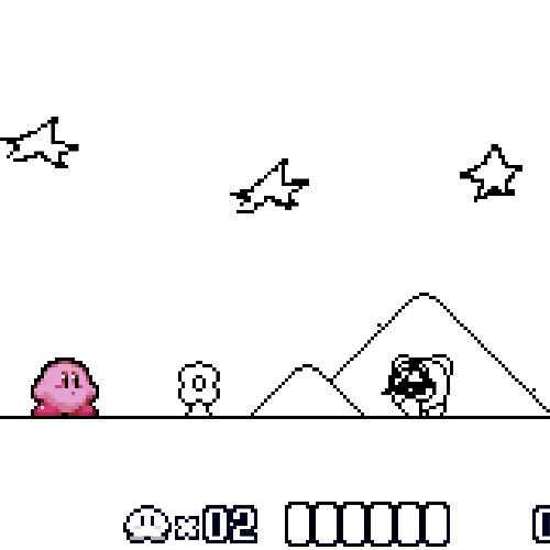 unfinished kirby-esque track