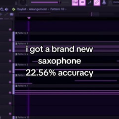 i got a brand new saxophone 22.25% accuracy